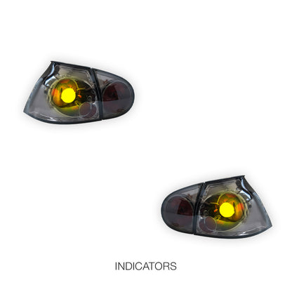Volkswagen Golf MK5 (2003 - 2008) Classic Euro Altezza Style Tail Lights LH + RH