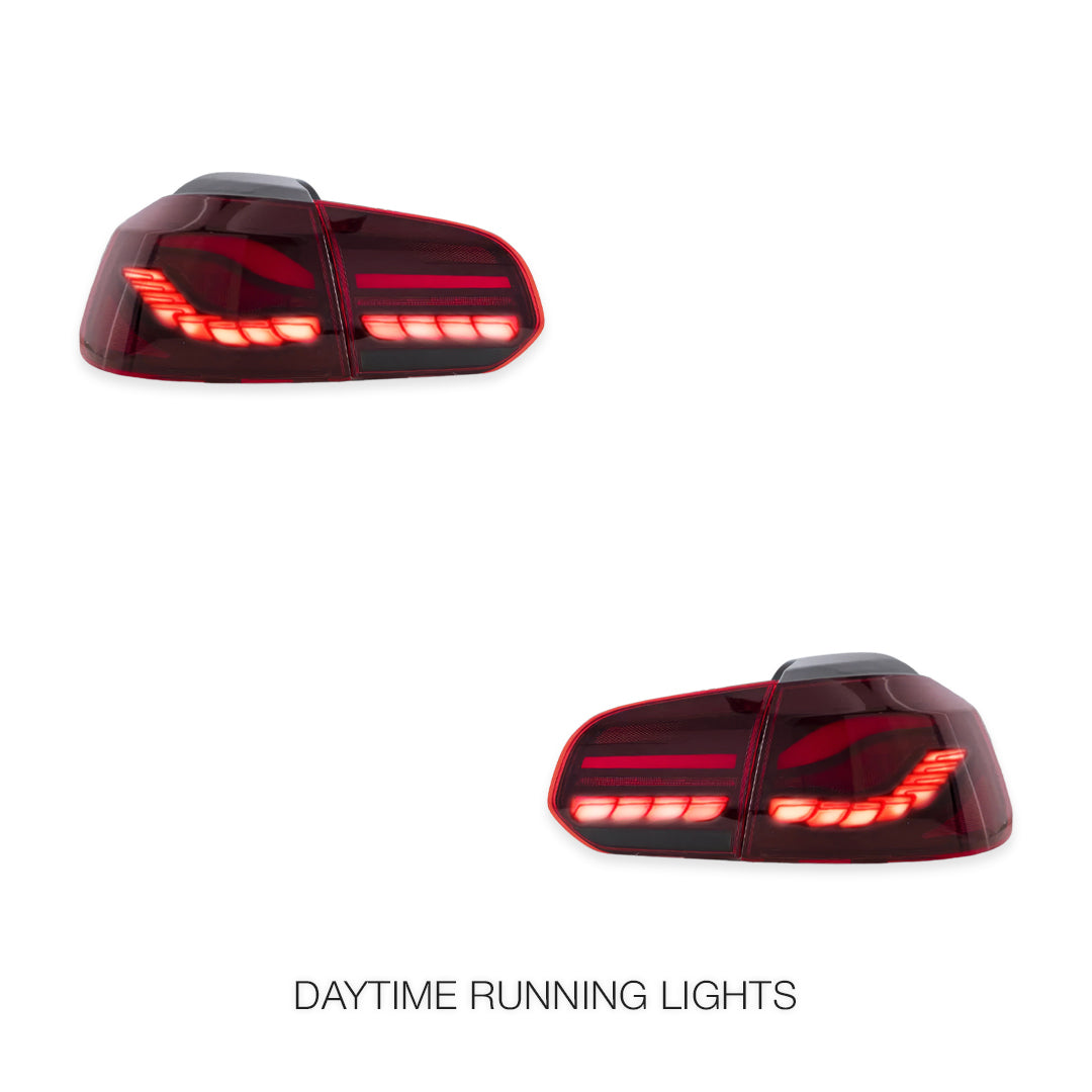 Volkswagen Golf MK6 (2010 - 2014) OLED Tail Lights LH + RH