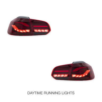 Volkswagen Golf MK6 (2010 - 2014) OLED Tail Lights LH + RH