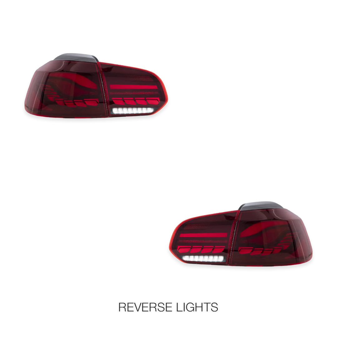 Volkswagen Golf MK6 (2010 - 2014) OLED Tail Lights LH + RH