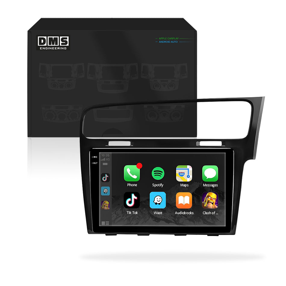 Volkswagen Golf MK7 RHD (2014 - 2018) 10" Wireless Android 15 Head Unit for Apple CarPlay / Android Auto