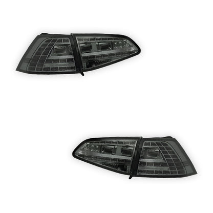 Volkswagen Golf MK7 (2012 - 2017) R Style Full Smoked LED Tail Lights LH + RH