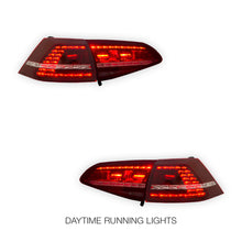Volkswagen Golf MK7 (2012 - 2017) R Style Optional Sequential Tail Lights LH + RH
