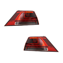 Volkswagen Golf MK7 Hatch (2013 - 2017) Tinted Non-LED Tail Lights LH + RH