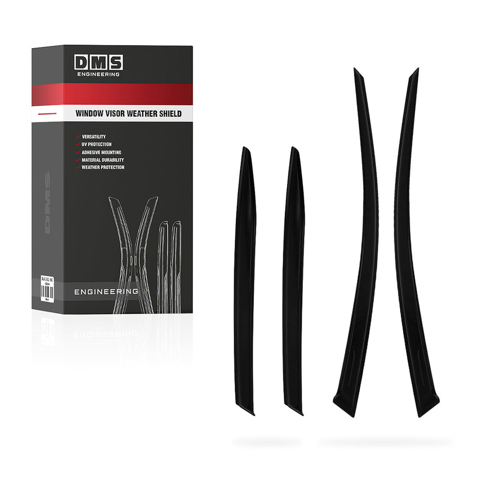 Volkswagen Golf MK8 Hatch (2021 - 2024) Front and Rear Window Visor Weather Shields