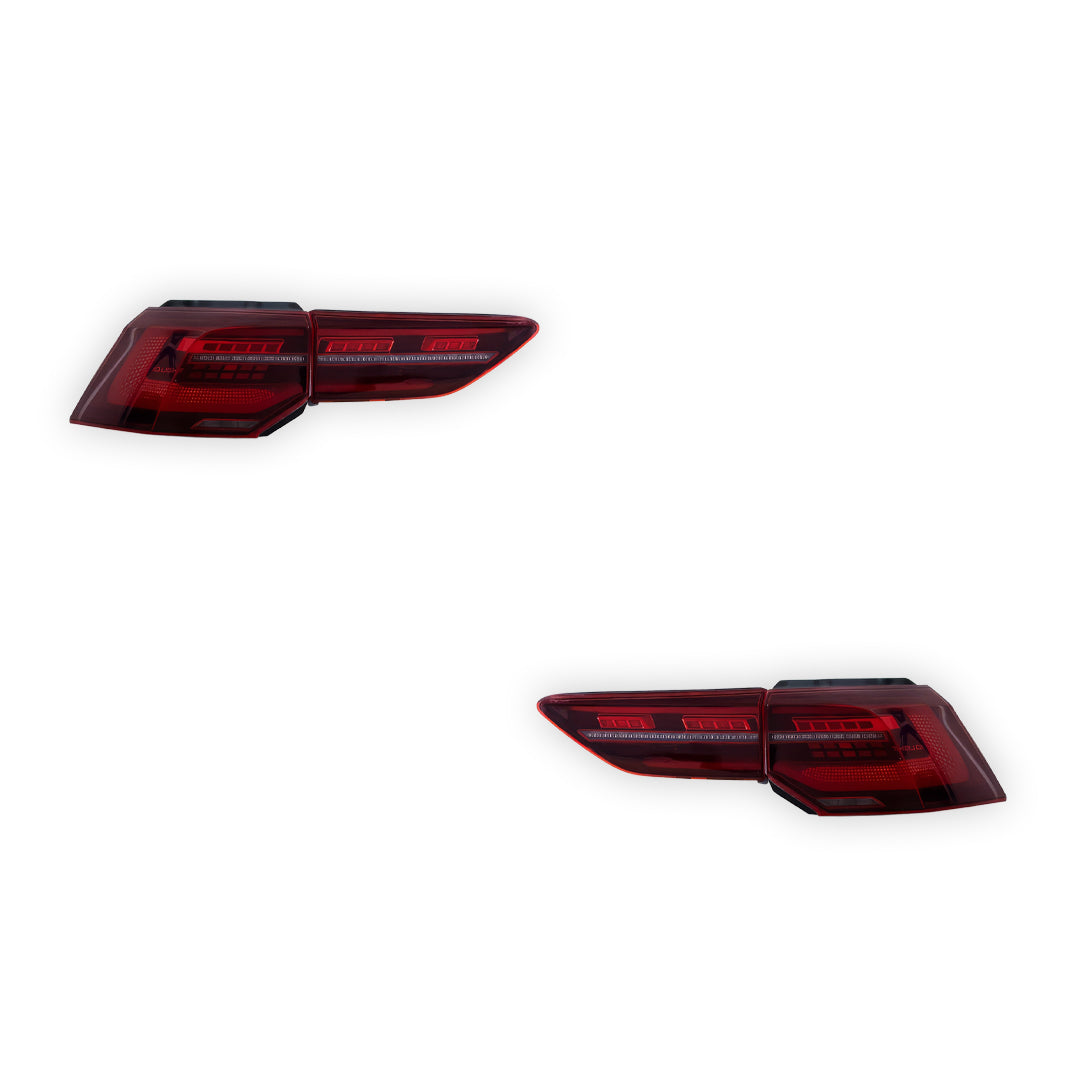 Volkswagen Golf MK8 (2021 - 2024) R Style LED Dynamic Tail Lights LH + RH