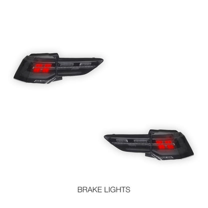 Volkswagen Golf MK8 (2021 - 2024) R Style LED Dynamic Tail Lights LH + RH