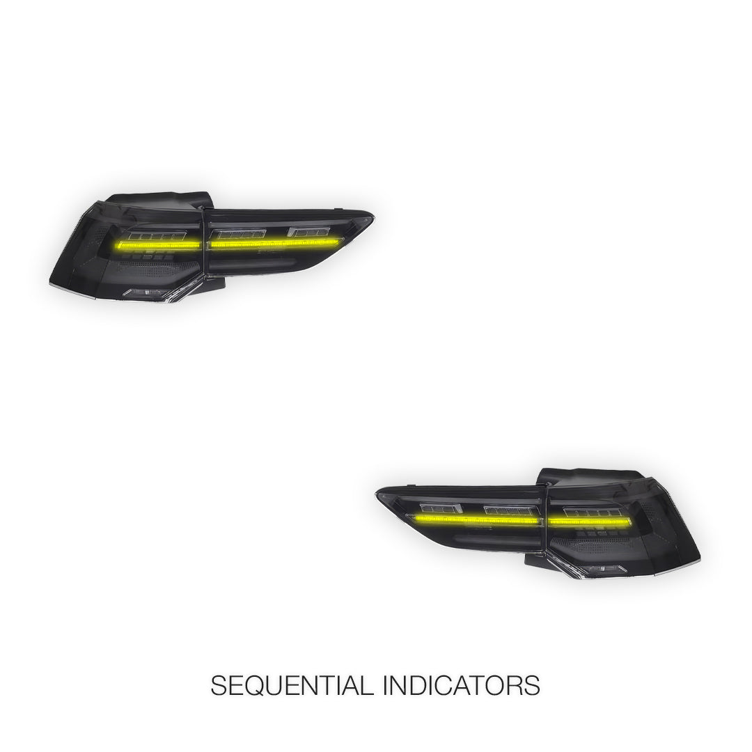 Volkswagen Golf MK8 (2021 - 2024) R Style LED Dynamic Tail Lights LH + RH