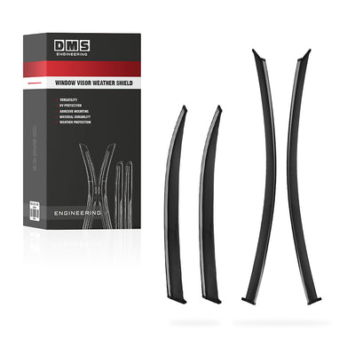 Volkswagen Jetta 1B (2011 - 2019) Front and Rear Window Visor Weather Shields