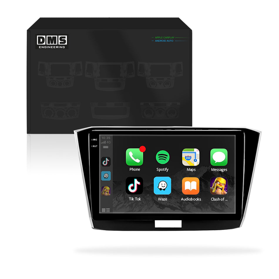 Volkswagen Passat B8 3G (2016 - 2024) 9" Wireless Android 15 Head Unit for Apple CarPlay / Android Auto