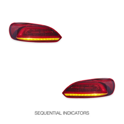 Volkswagen Scirocco 1S (2009 - 2014) LED Sequential Tail Lights LH + RH