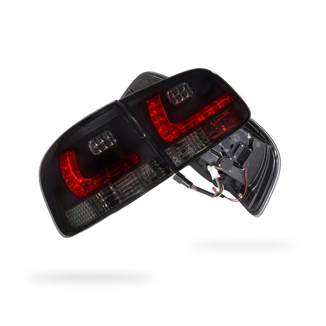Volkswagen Touareg 7L (2003 - 2007) Smoked Black LED Tail Lights LH + RH