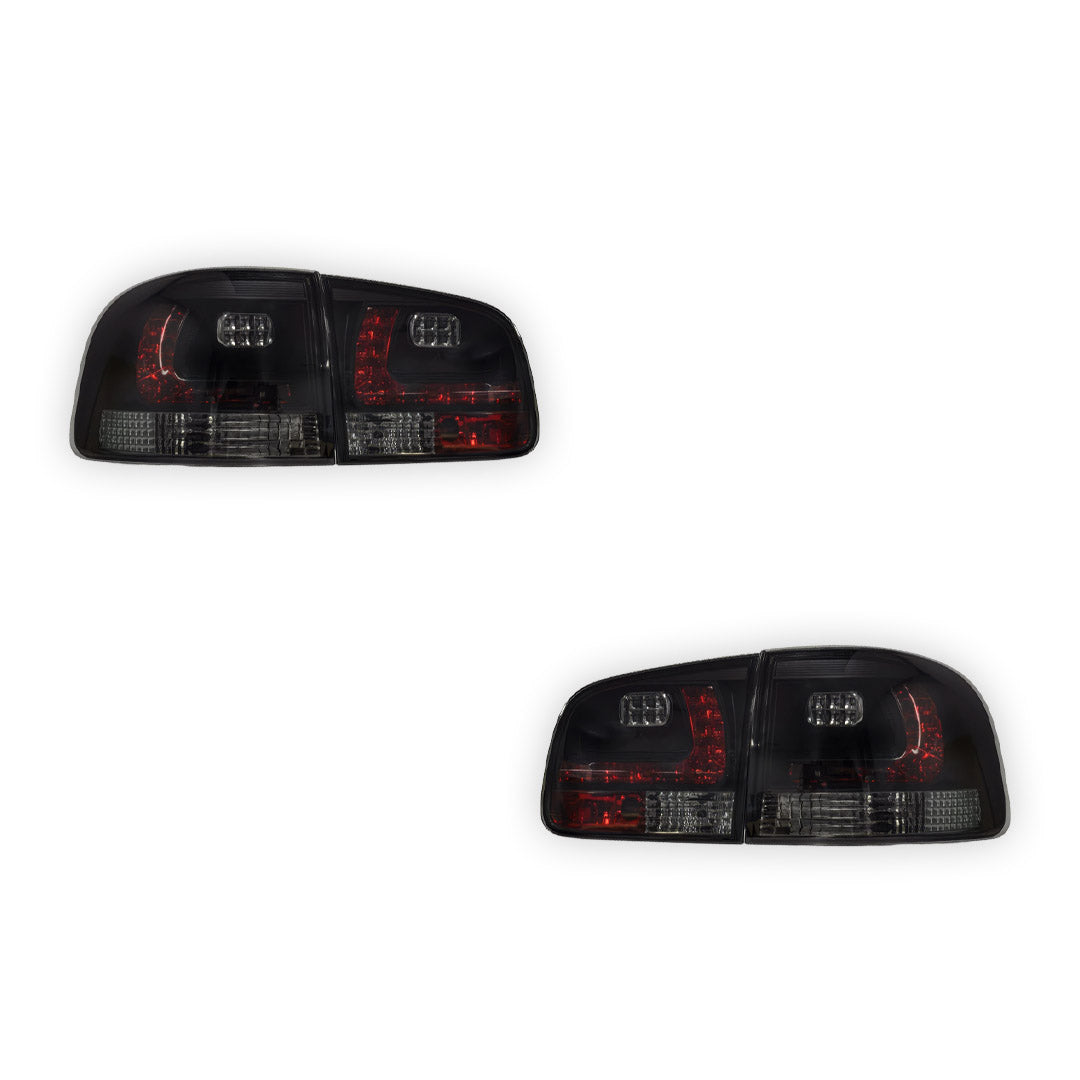 Volkswagen Touareg 7L (2003 - 2007) Smoked Black LED Tail Lights LH + RH