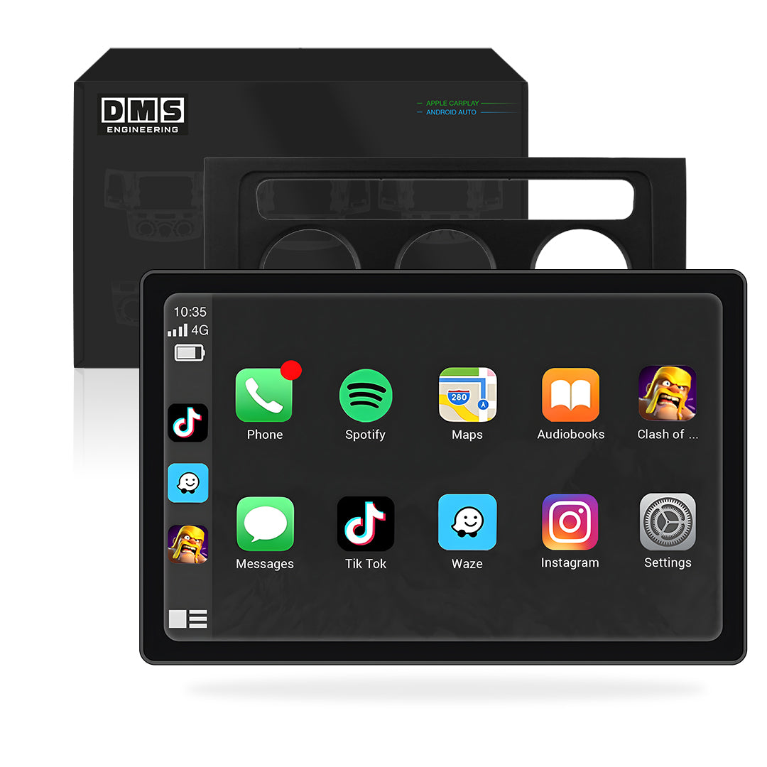 Volkswagen Touran 1T (2003 - 2014) 9" 13.3" Wireless Android 16 Head Unit for Apple CarPlay / Android Auto Black Trim