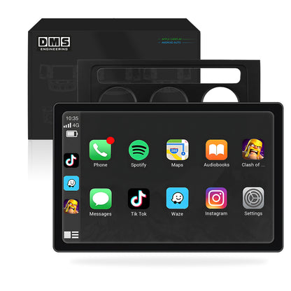 Volkswagen Touran 1T (2003 - 2014) 9" 13.3" Wireless Android 16 Head Unit for Apple CarPlay / Android Auto Black Trim