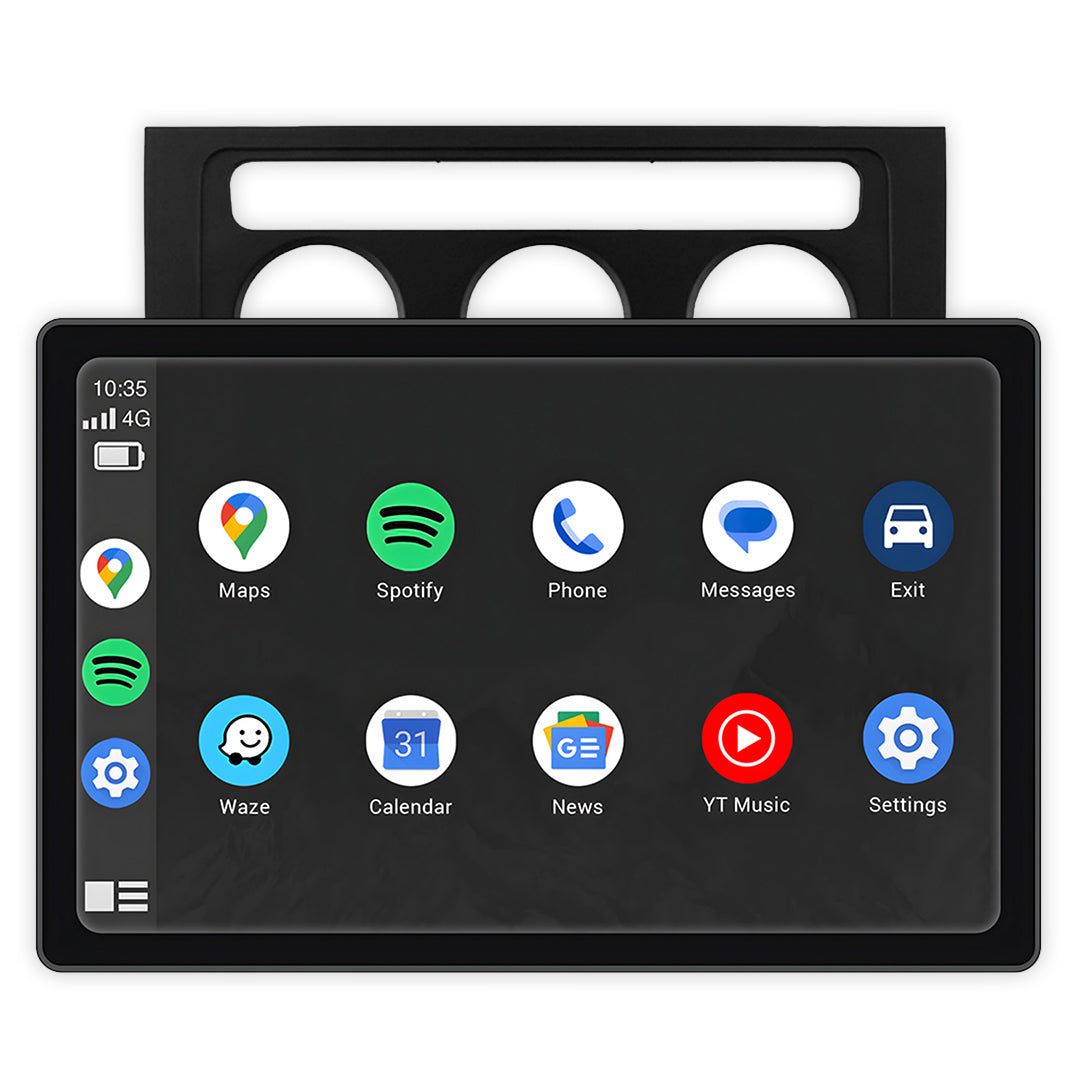 Volkswagen Touran 1T (2003 - 2014) 9" 13.3" Wireless Android 16 Head Unit for Apple CarPlay / Android Auto Black Trim