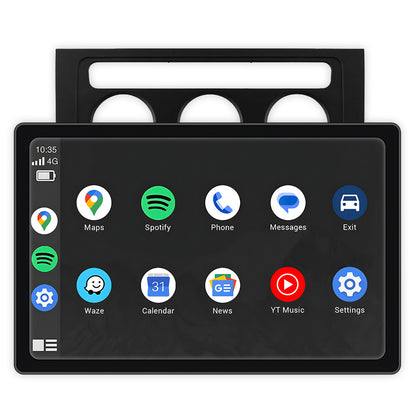 Volkswagen Touran 1T (2003 - 2014) 9" 13.3" Wireless Android 16 Head Unit for Apple CarPlay / Android Auto Black Trim