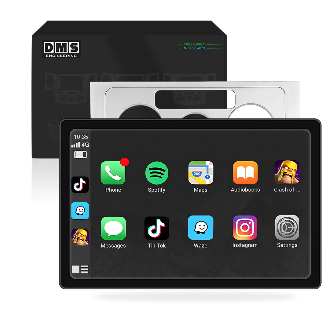 Volkswagen Touran 1T (2003 - 2014) 9" 13.3" Wireless Android 16 Head Unit for Apple CarPlay / Android Auto Silver Trim