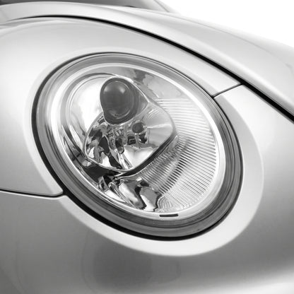Volkswagen Beetle 9C / 1Y (2000 - 2005) OEM Style Headlights LH + RH installed close-up