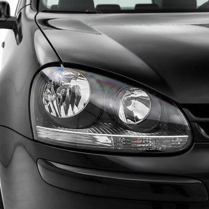 Volkswagen Golf MK5 (2005 - 2009) Black OEM Style Headlights LH + RH