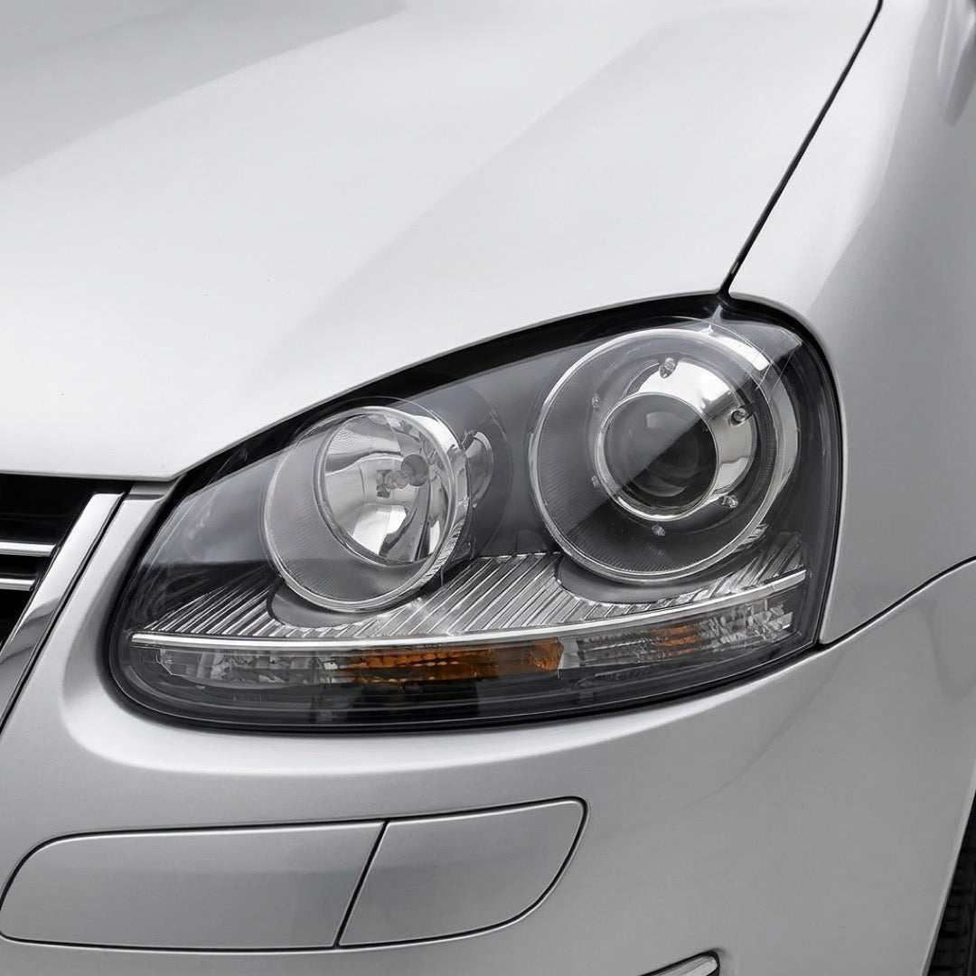 Volkswagen Golf MK5 (2005 - 2009) Grey Xenon HID OEM Style Headlights LH + RH