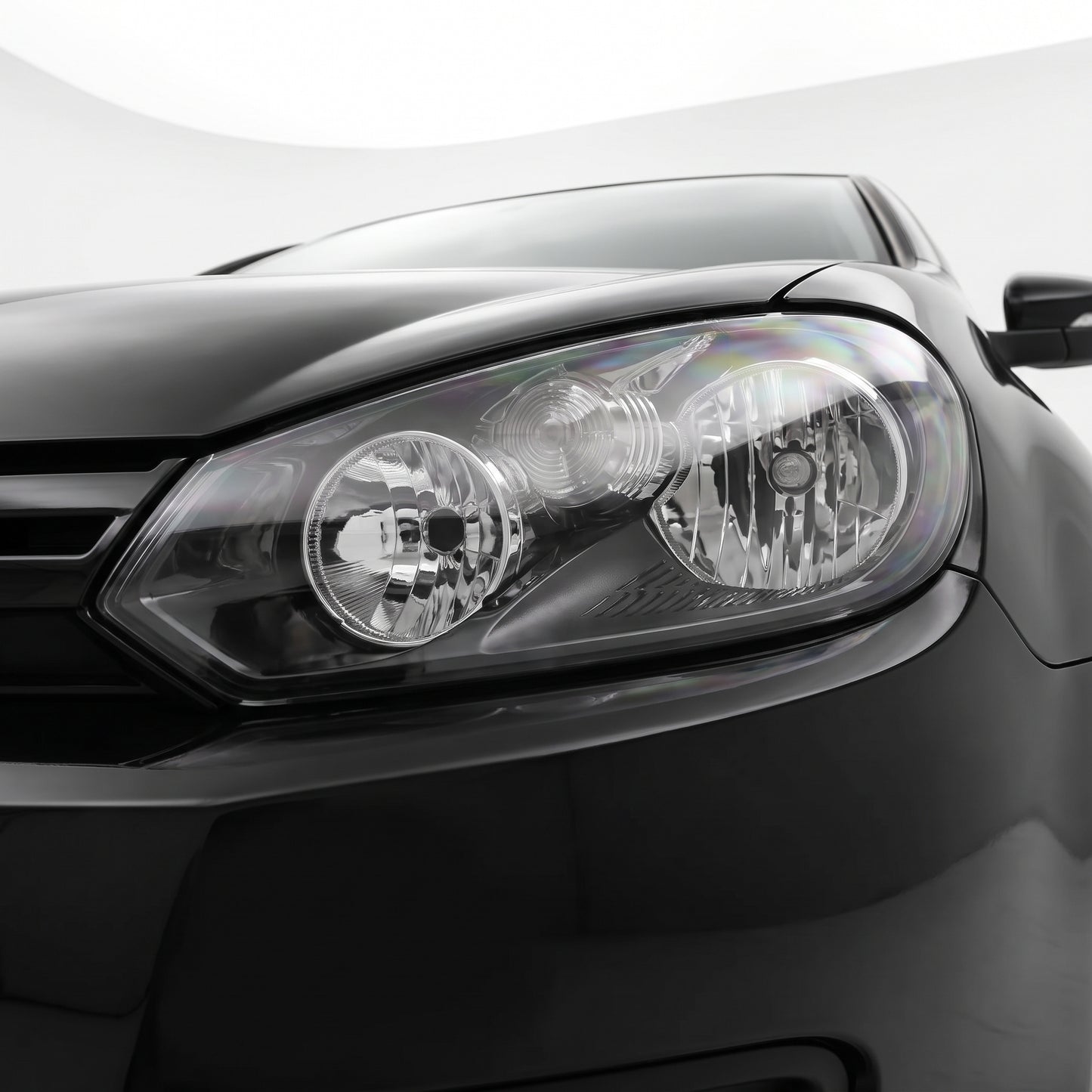Volkswagen Golf MK6 (2008 - 2013) Black OEM Style Headlights LH + RH