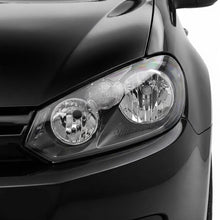 Volkswagen Golf MK6 (2008 - 2013) Black OEM Style Headlights LH + RH