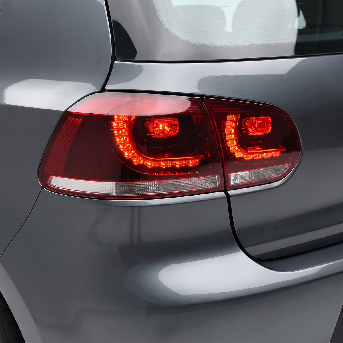 Volkswagen Golf MK6 (2008 - 2013) Update LED Tail Lights LH + RH installed