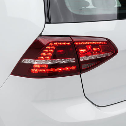 Volkswagen Golf MK7 (2012 - 2017) R Style Optional Sequential Tail Lights LH + RH installed