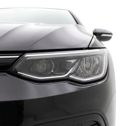 Volkswagen Golf MK8 (2021 - 2024) OEM Style LED Headlights LH + RH installed close-up