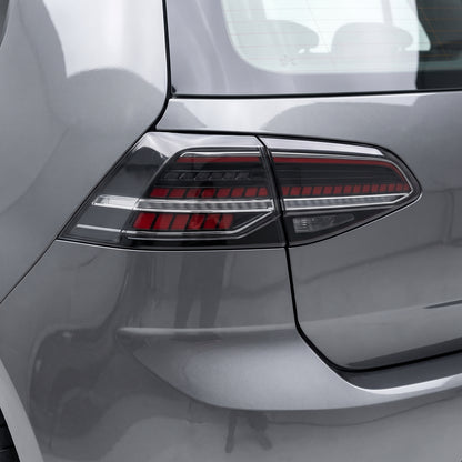 Volkswagen Golf VII MK7 (2013 - 2018) Sequential Smoked Tail Lights LH + RH