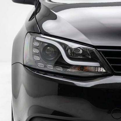 Volkswagen Jetta 1B (2011 - 2017) 3D LED DRL Projector Headlights LH + RH