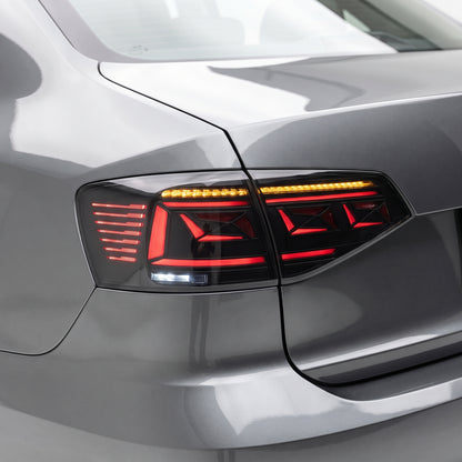 Volkswagen Jetta MK6 (2015 - 2018) Sequential Smoked Tail Lights LH + RH