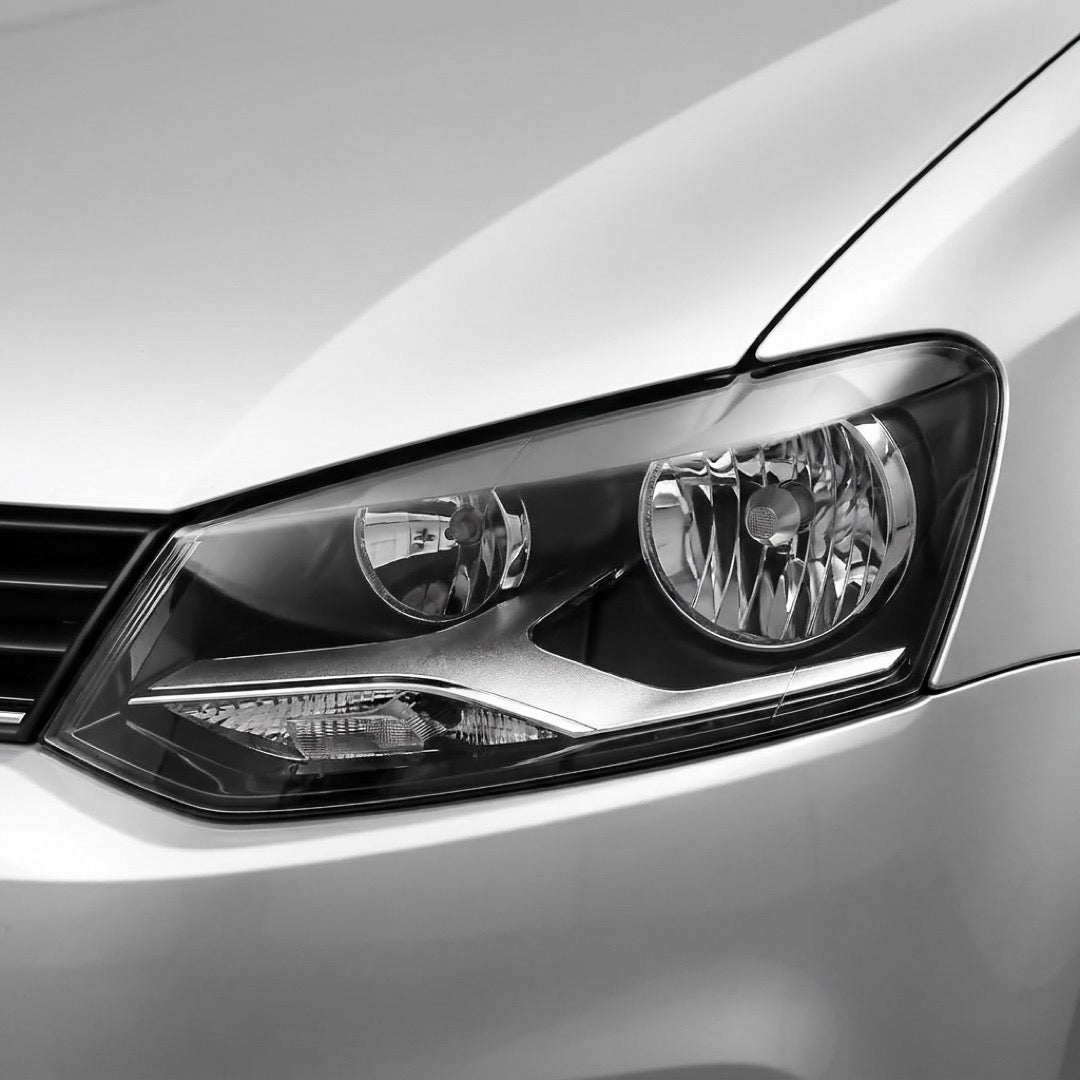 Volkswagen Polo 6R (2014 - 2017) Round Twin Reflector Headlights LH + RH