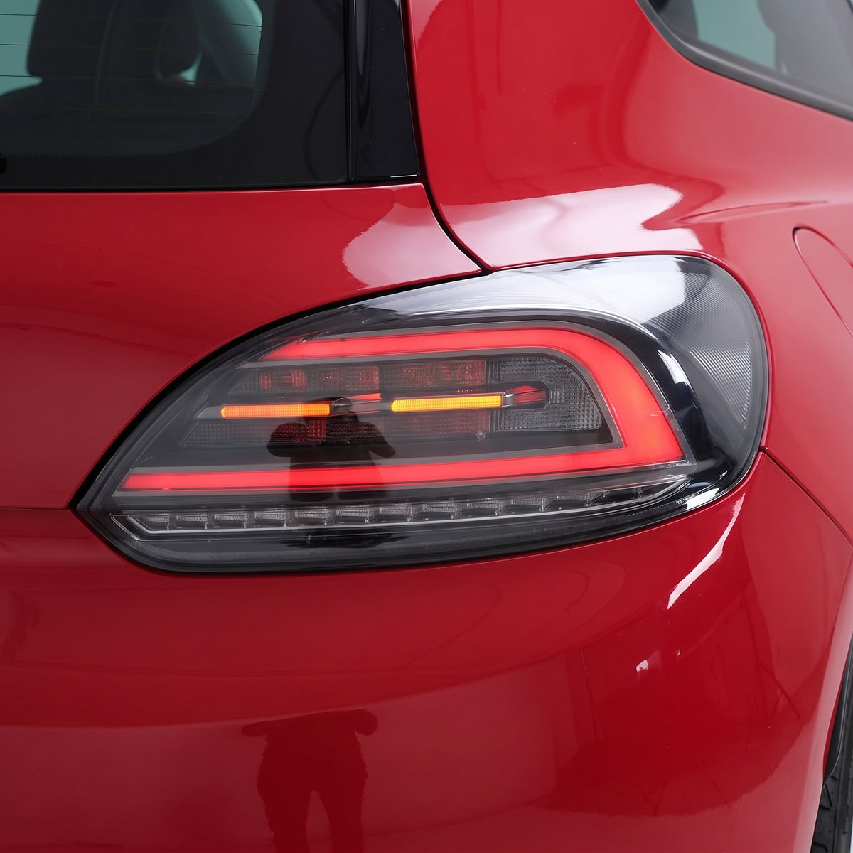 Volkswagen Scirocco 1S (2011 - 2014) Red Animation Sequential Tail Lights LH + RH installed