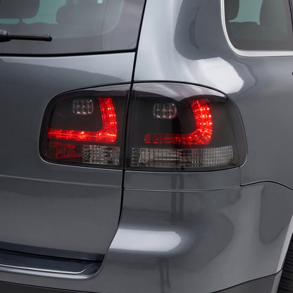 Volkswagen Touareg 7L (2003 - 2007) Smoked Black LED Tail Lights LH + RH installed