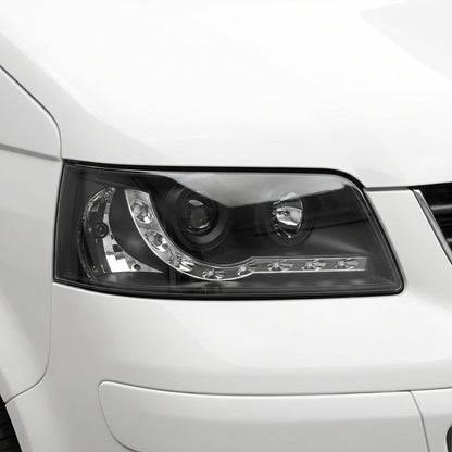 Volkswagen Transporter T5 (2004 - 2010) LED DRL Projector Headlights LH + RH