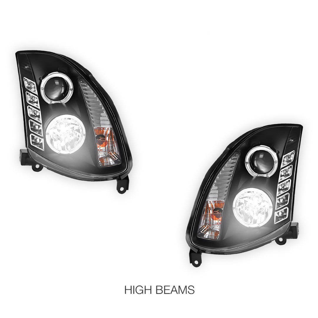 Nissan Skyline V35 (2001- 2006) LED DRL Projector Headlights LH + RH