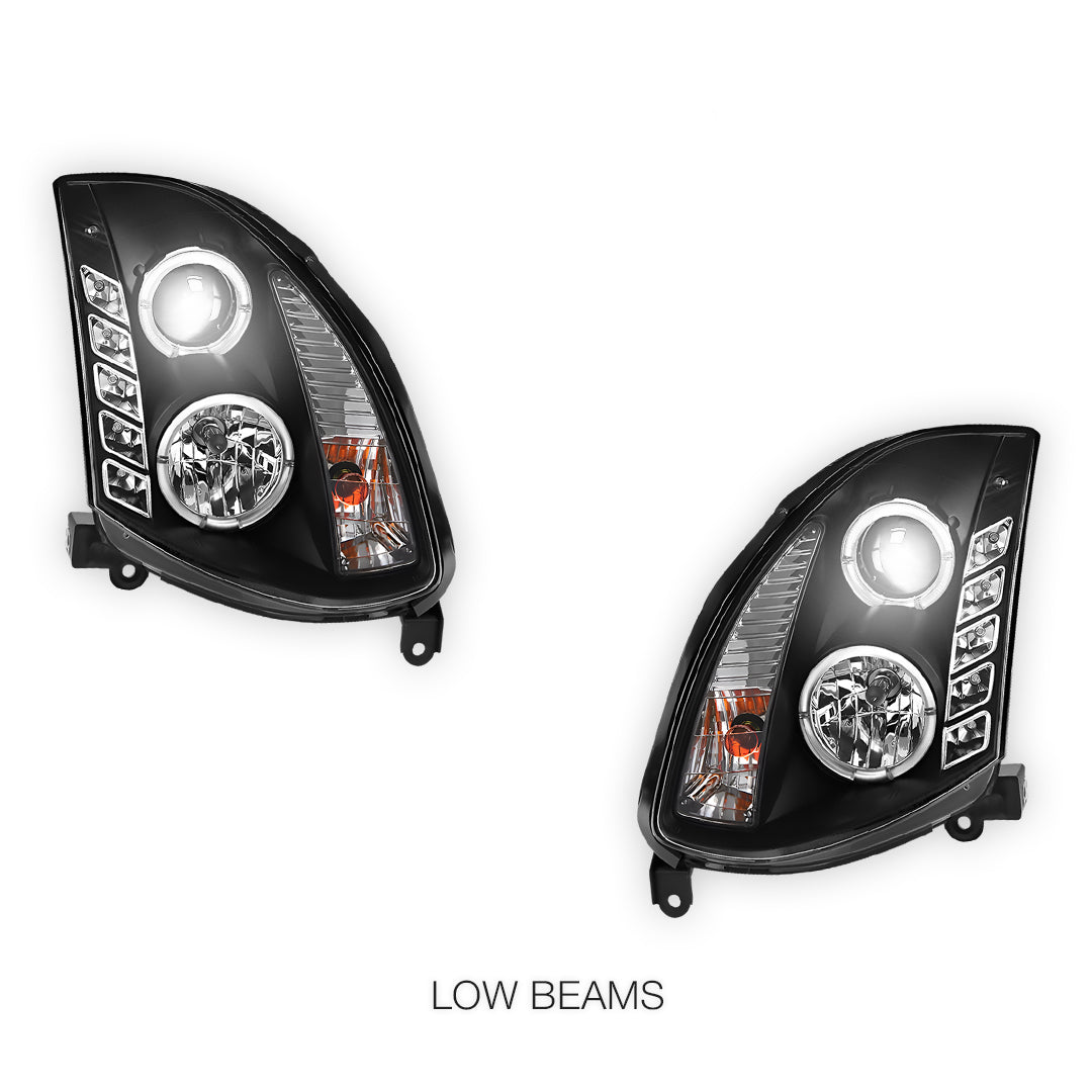 Nissan Skyline V35 (2001- 2006) LED DRL Projector Headlights LH + RH