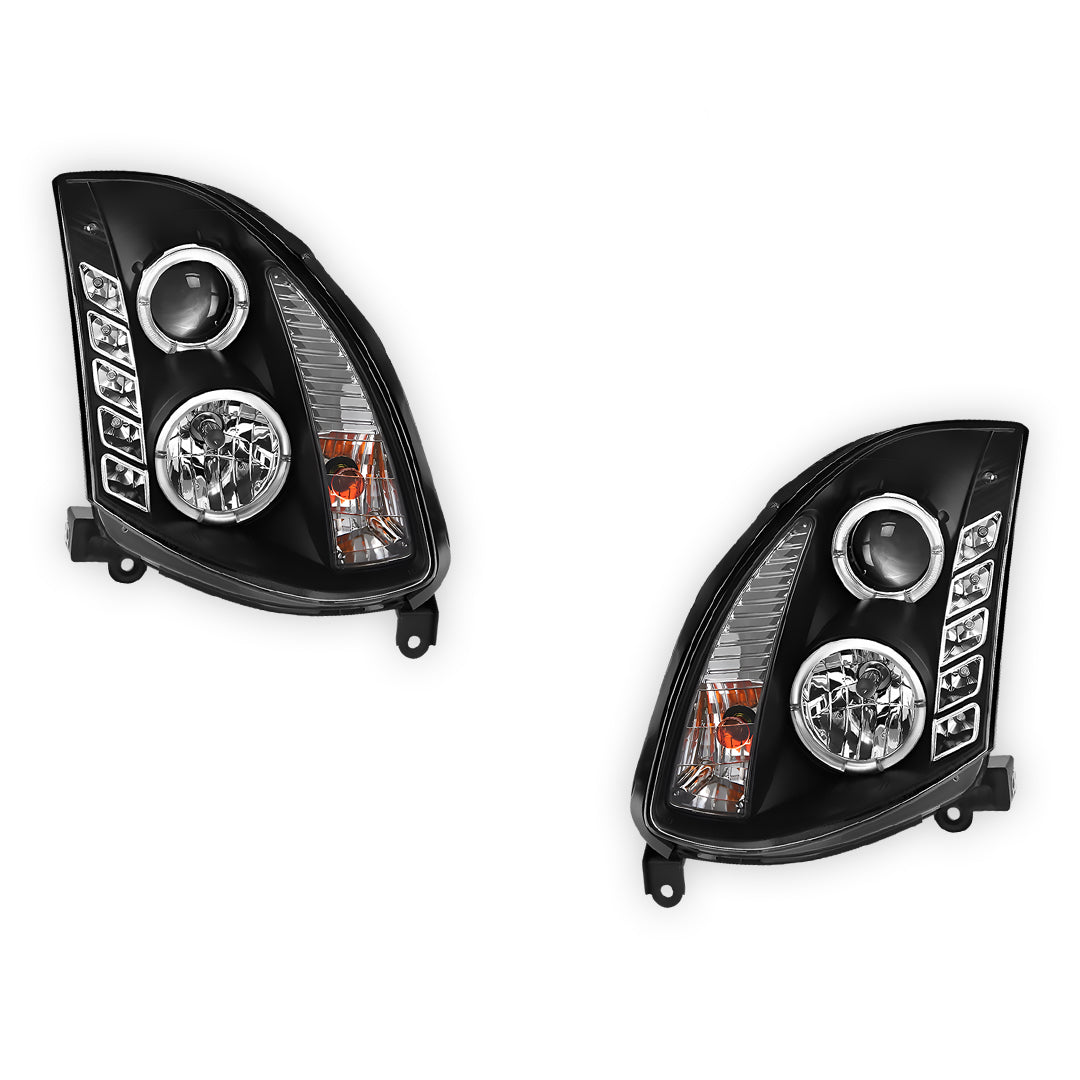 Nissan Skyline V35 (2001- 2006) LED DRL Projector Headlights LH + RH