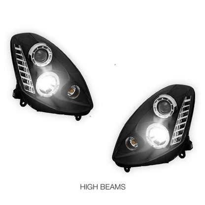 Nissan Skyline V35 (2001- 2006) LED DRL Projector Headlights LH + RH