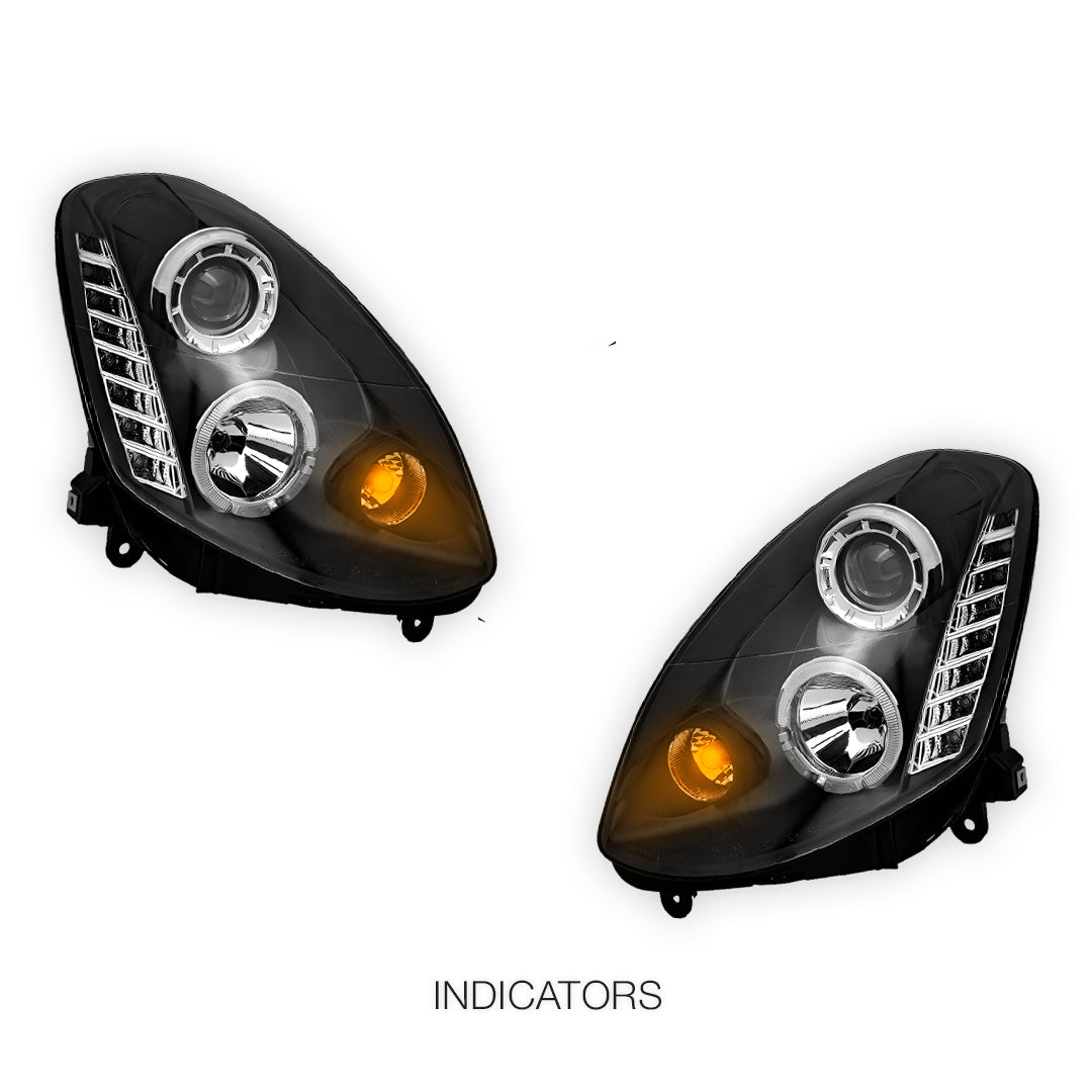 Nissan Skyline V35 (2001- 2006) LED DRL Projector Headlights LH + RH