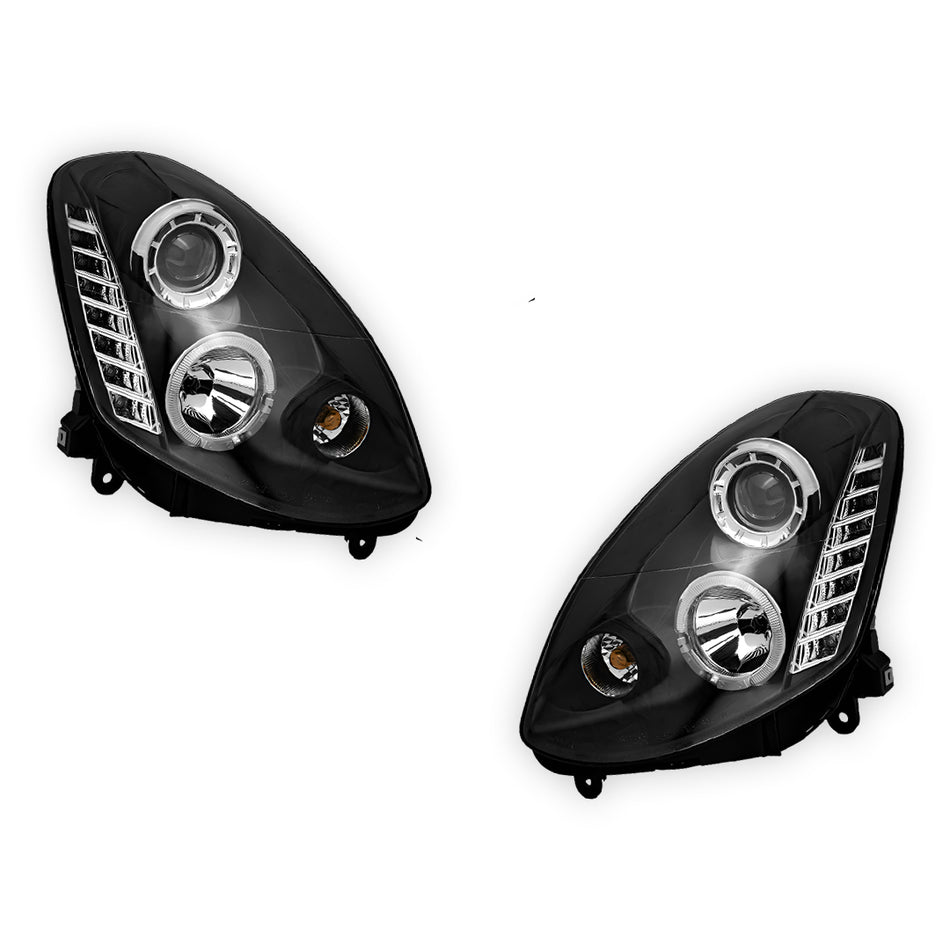 Nissan Skyline V35 (2001- 2006) LED DRL Projector Headlights LH + RH