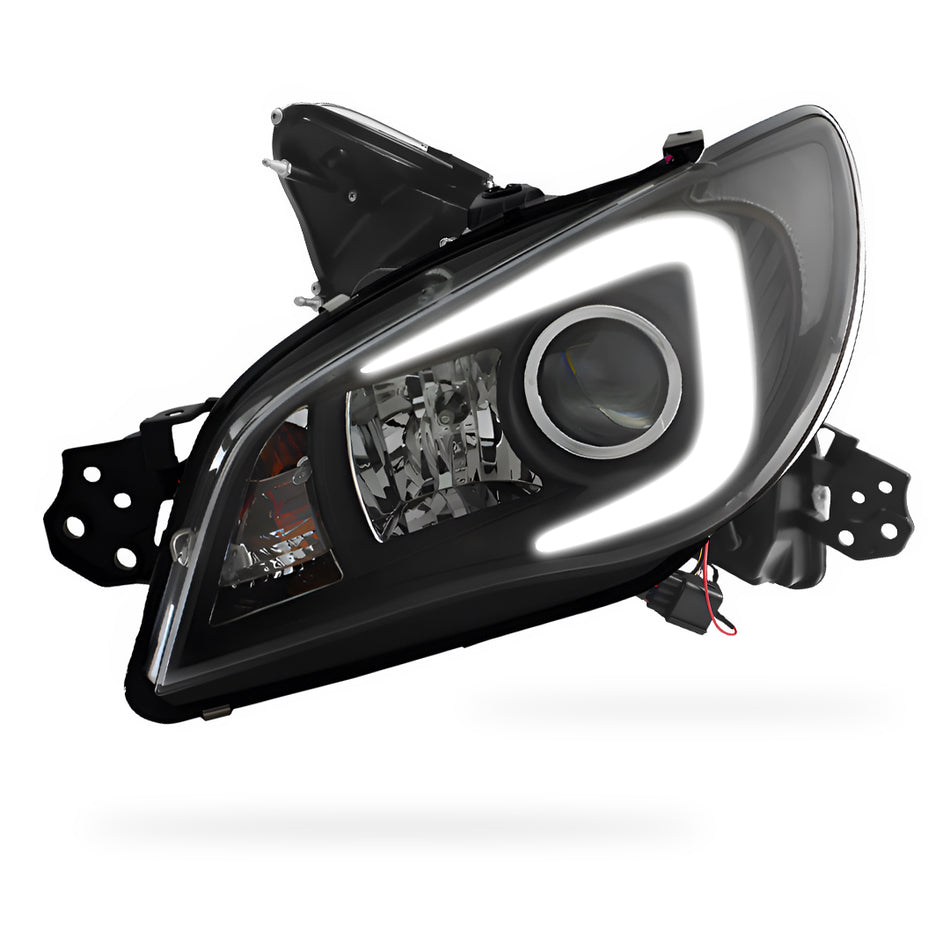 Subaru Impreza GD (2005 - 2007) Xenon Model LED 3D Stripe DRL Projector Headlights LH + RH
