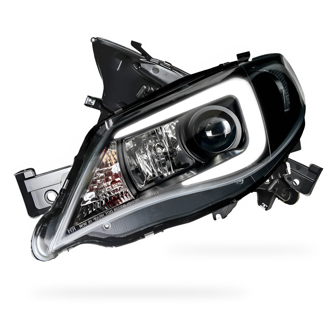 Subaru Impreza GR (2007 - 2013) Halogen Model LED 3D DRL Projector Headlights LH + RH