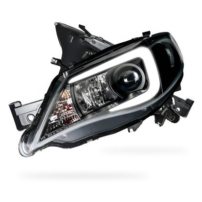 Subaru Impreza GR (2007 - 2013) Halogen Model LED 3D DRL Projector Headlights LH + RH