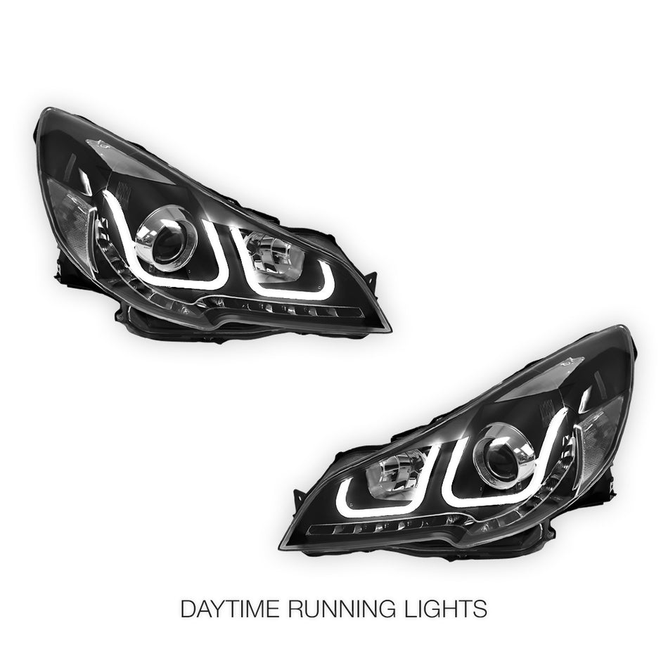 Subaru Liberty BM / BR GEN 5 (2009 - 2014) 3D DRL Projector Headlights LH + RH