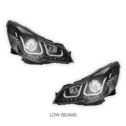 Subaru Liberty BM / BR GEN 5 (2009 - 2014) 3D DRL Projector Headlights LH + RH