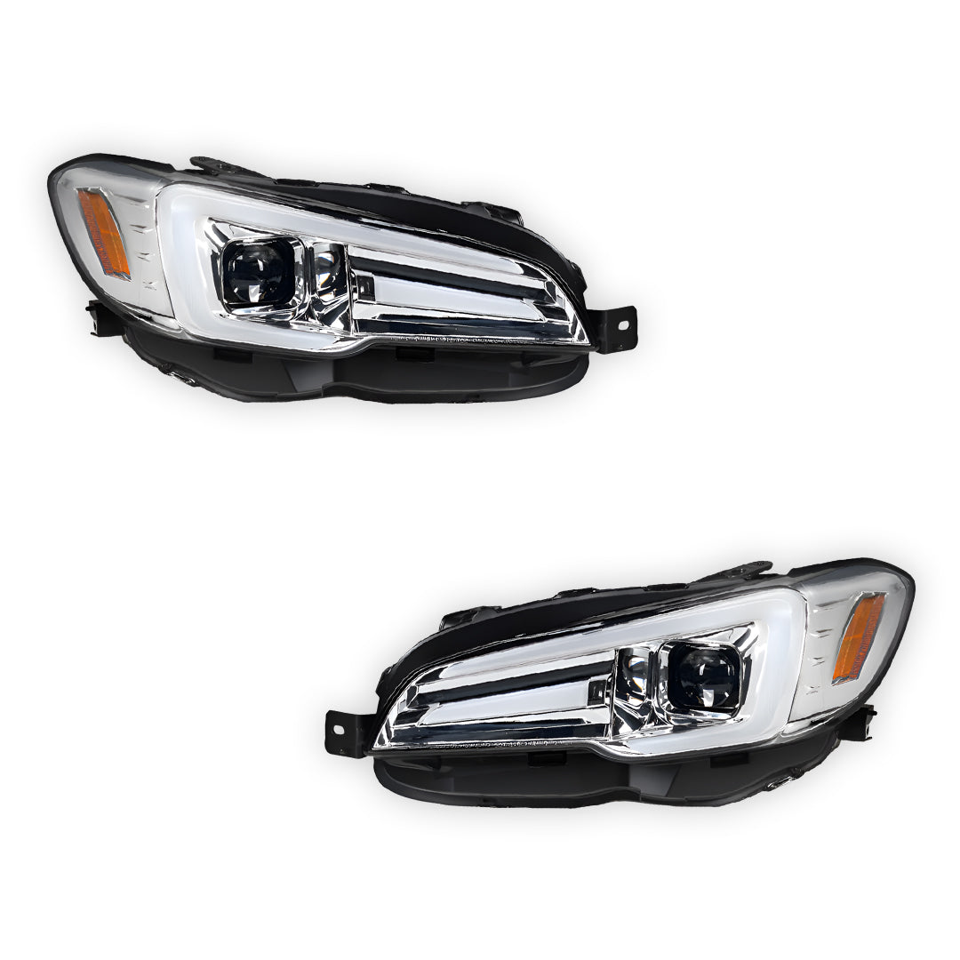 Subaru WRX VA STI (2014 - 2021) Full LED DRL & Sequential Indicator Projector Headlights LH + RH
