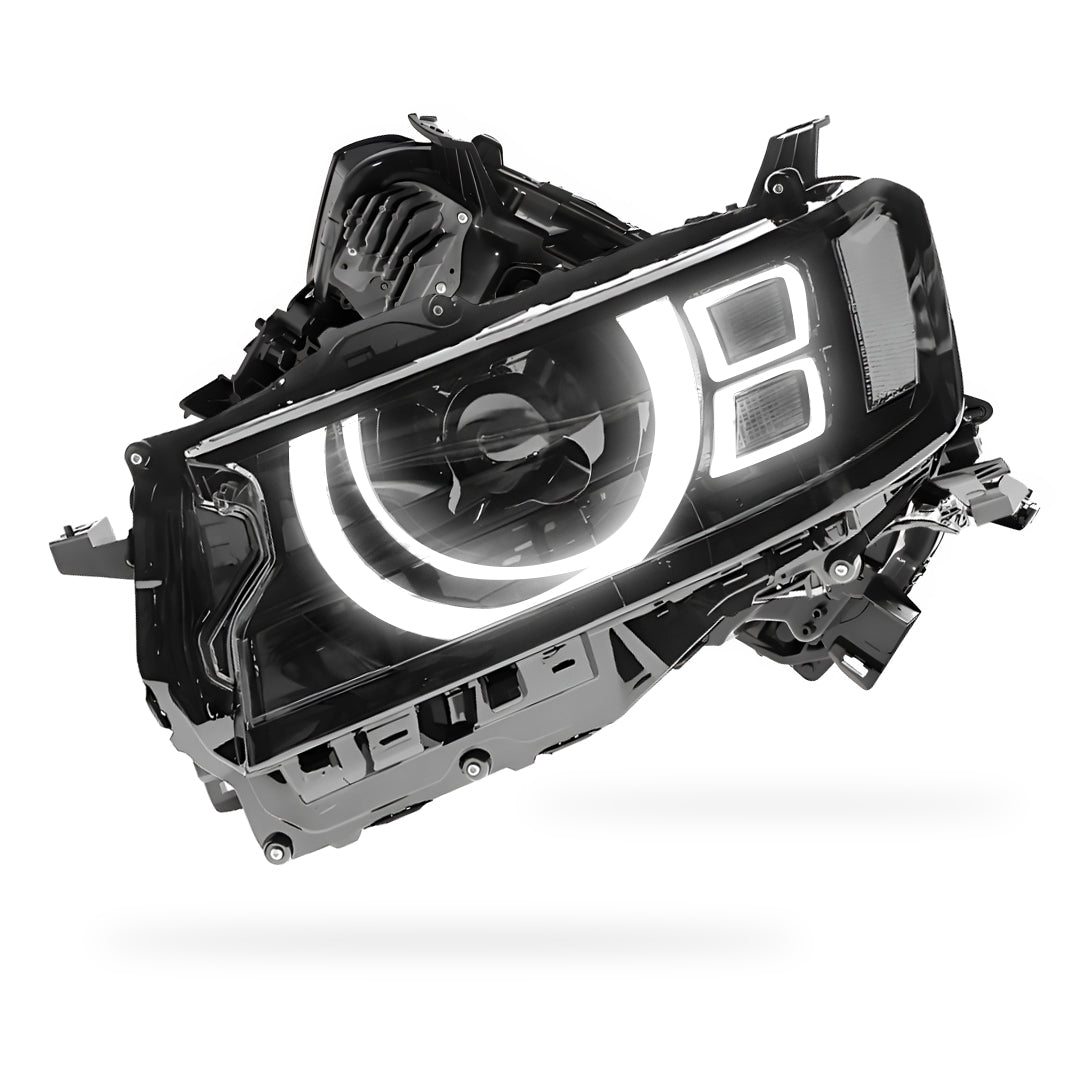 Toyota LandCruiser 300 Series (2021 - 2024) Sequential LED Headlights Halo DRL  LH + RH